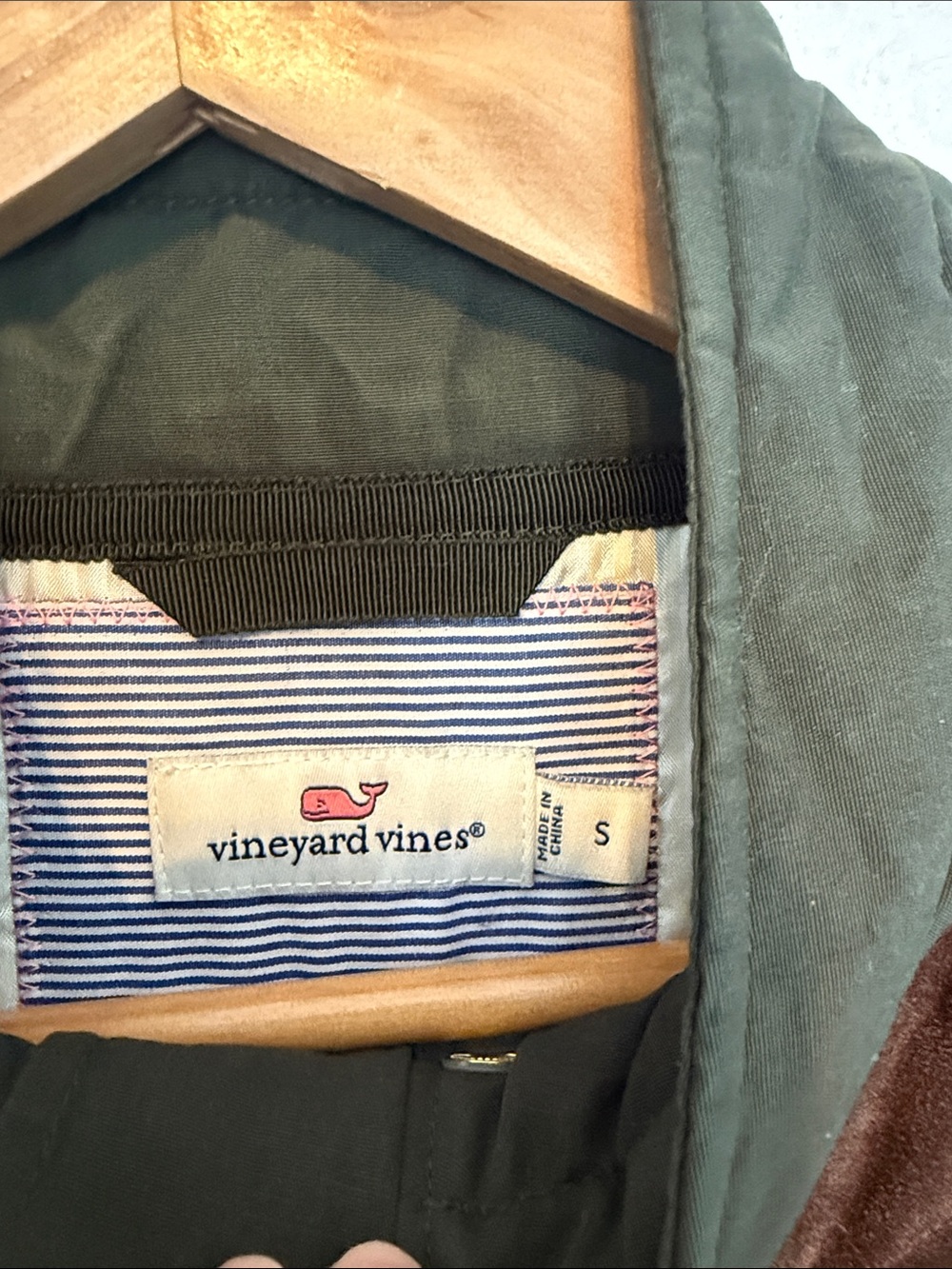 Vineyard Vines Suede Yoke Quilted Hunting Vest Small - Picture 3 of 8